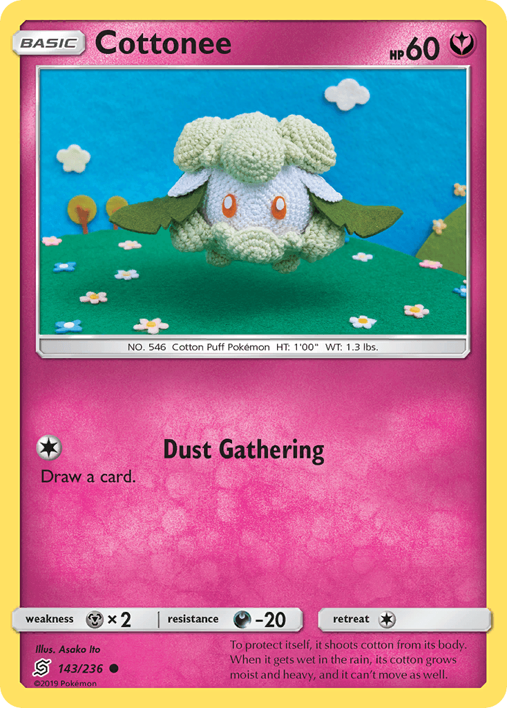 Cottonee Unified Minds card