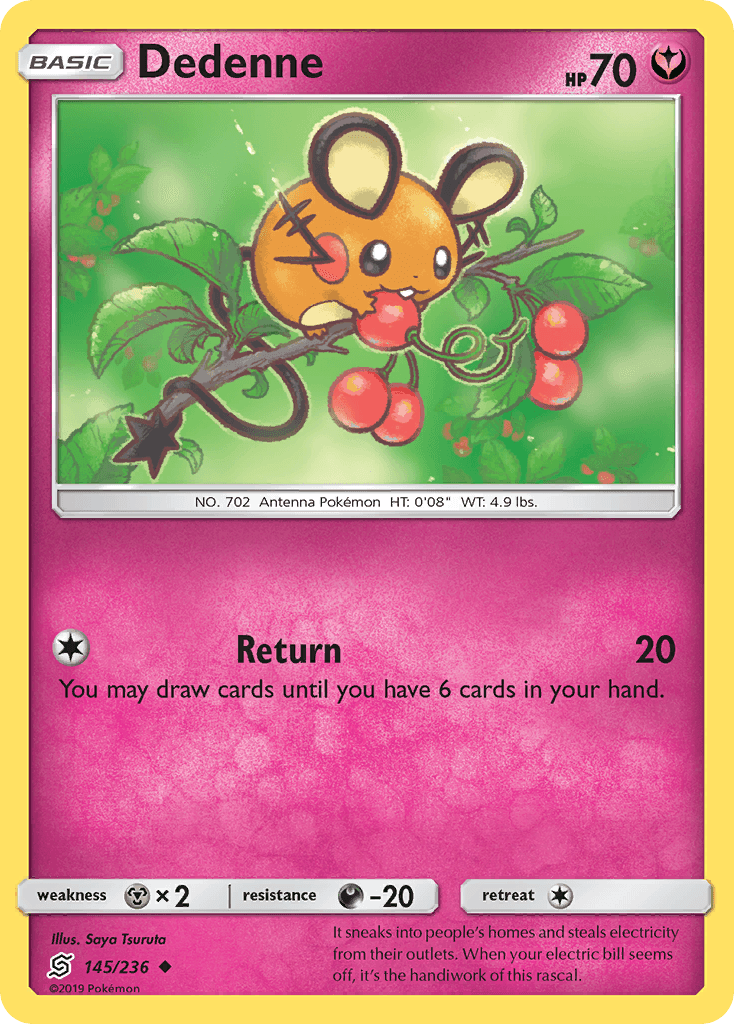 Dedenne 寶可夢 card