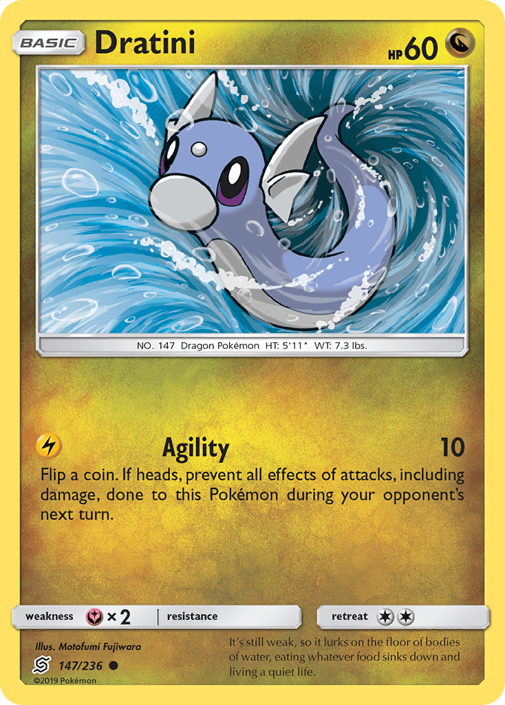 Dratini 寶可夢 card