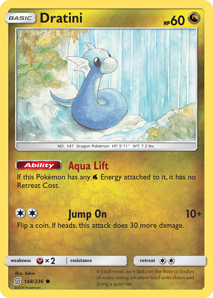 Dratini 寶可夢 card