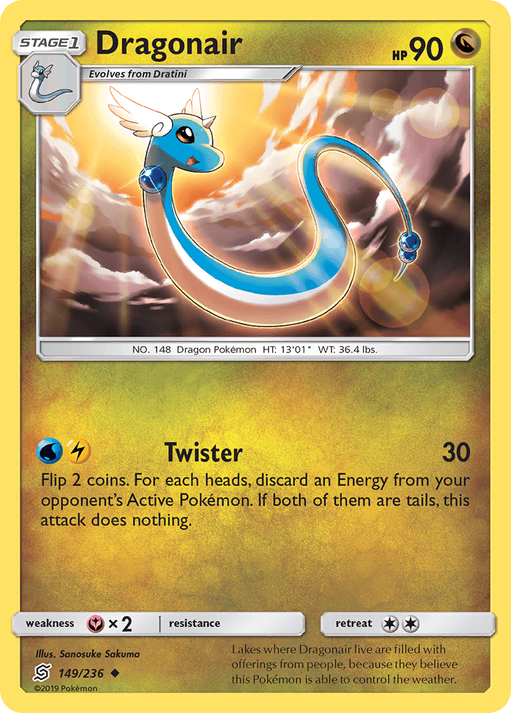 Dragonair 寶可夢 card
