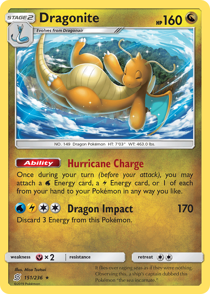 Dragonite 宝可梦 card
