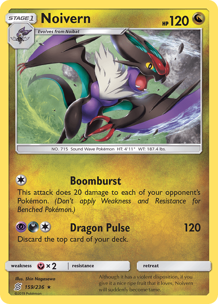 Noivern Unified Minds card