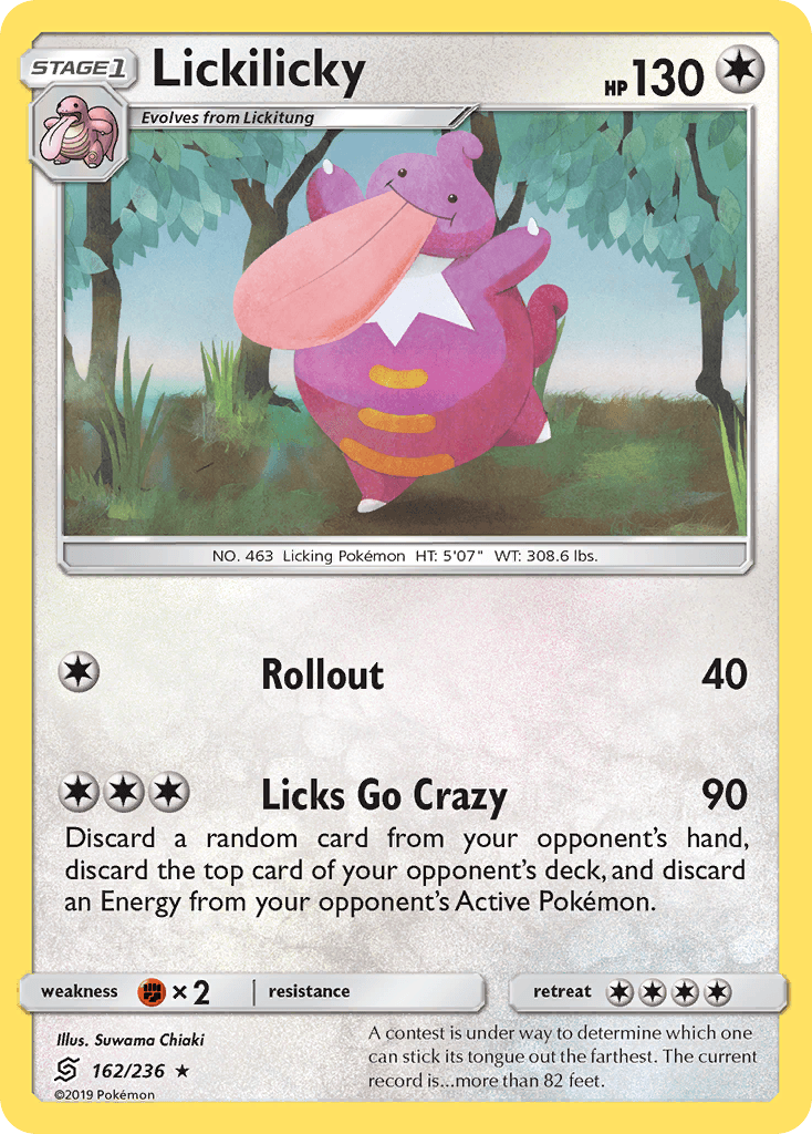 Lickilicky 寶可夢 card
