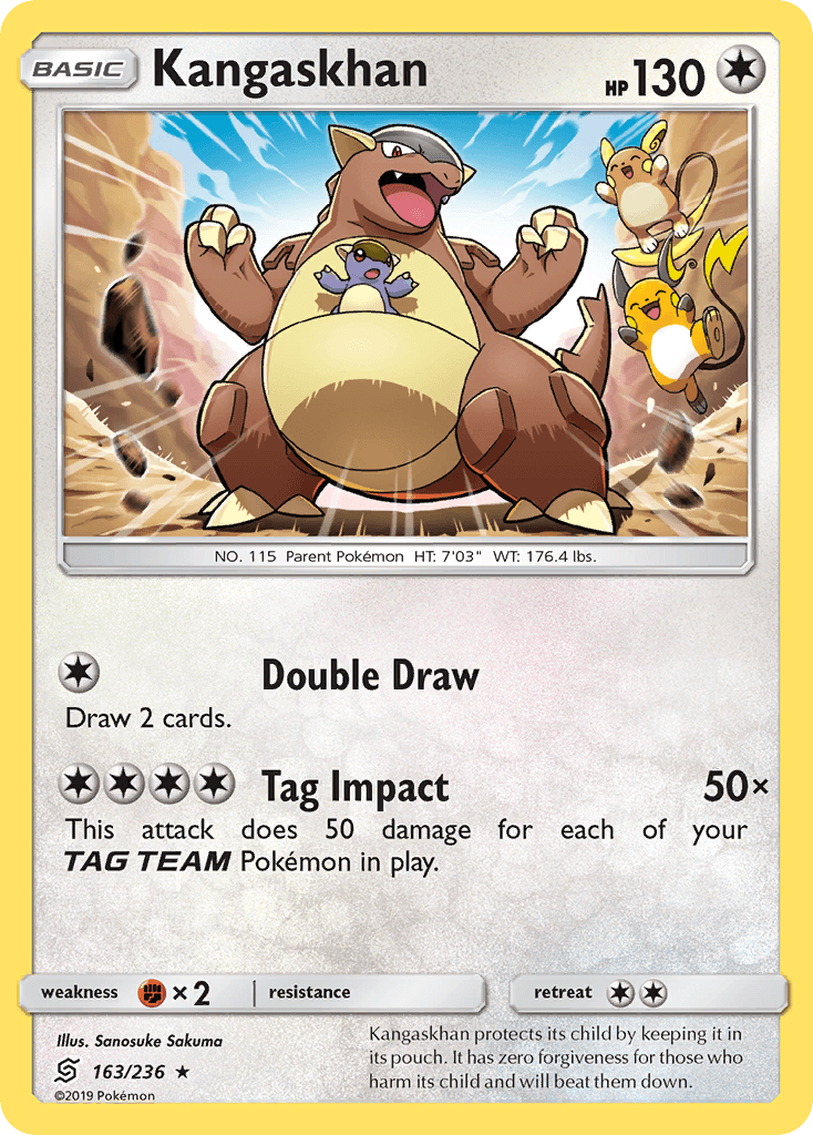 Kangaskhan 寶可夢 card
