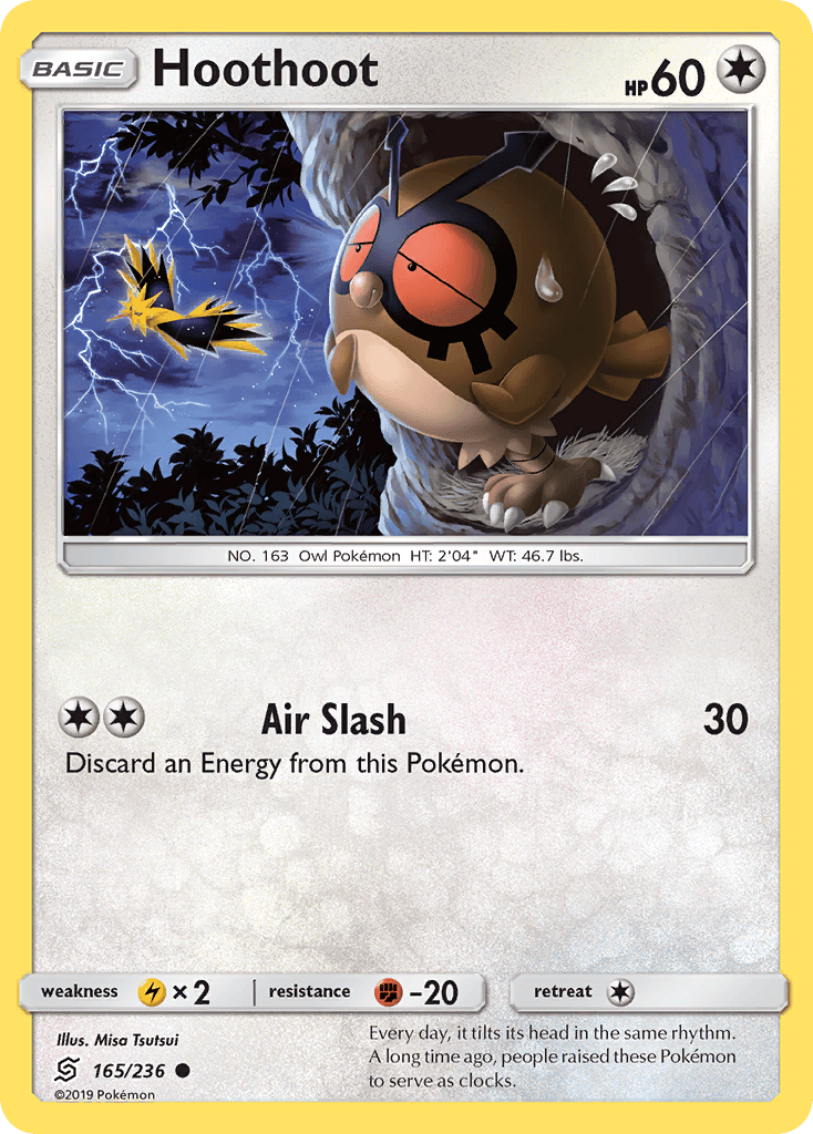 Hoothoot 寶可夢 card