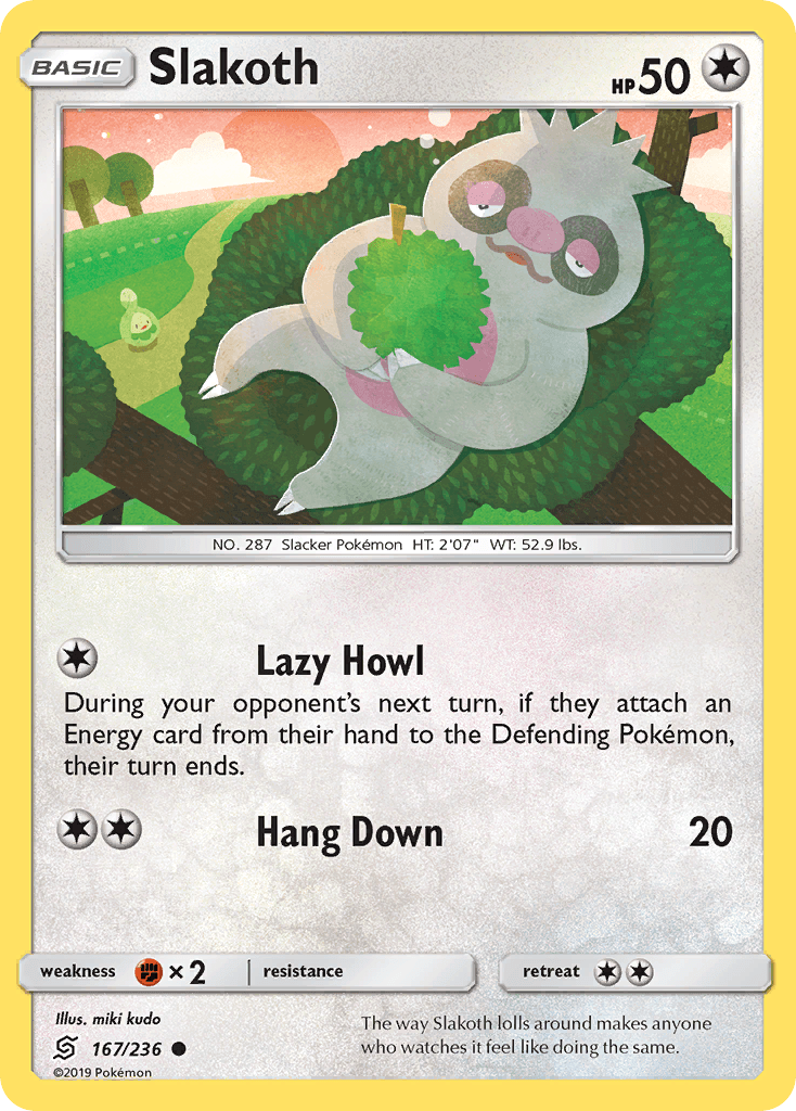 Slakoth Unified Minds card