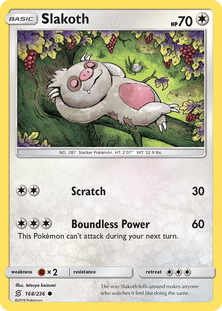 Slakoth Unified Minds card