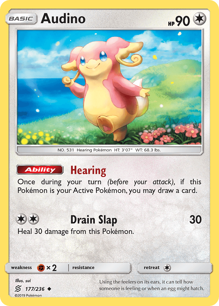 Audino Unified Minds card