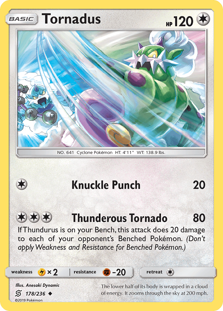 Tornadus Unified Minds card