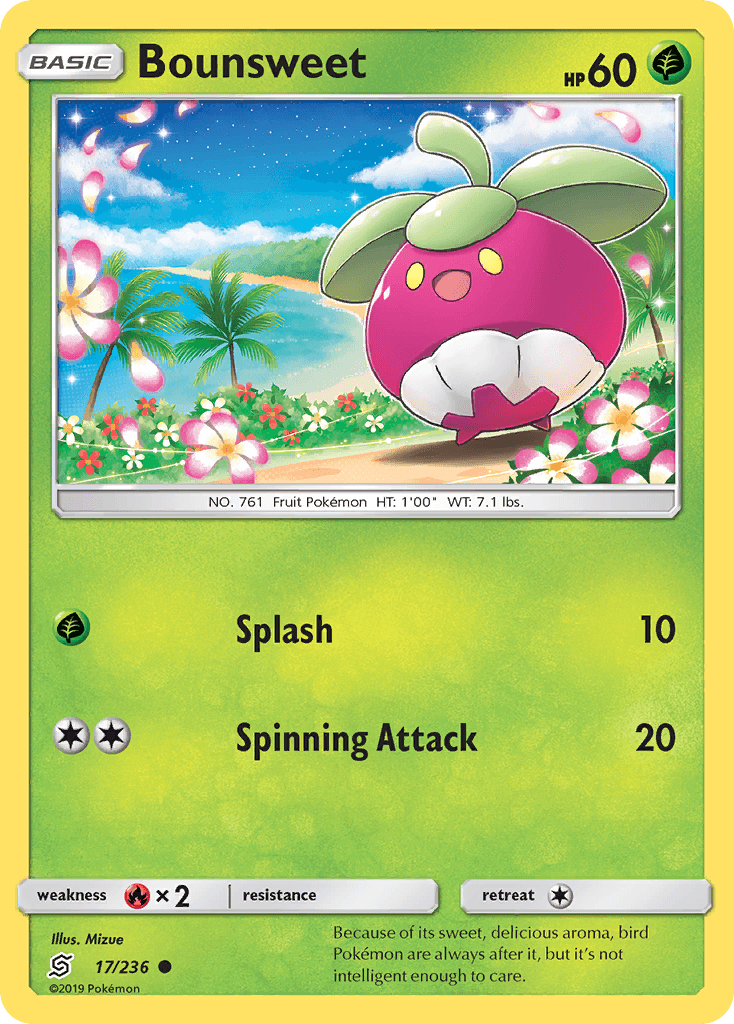 Bounsweet Unified Minds card