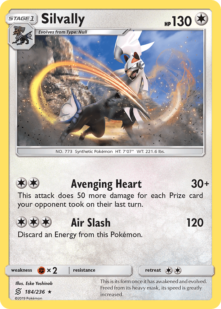 Silvally Unified Minds card