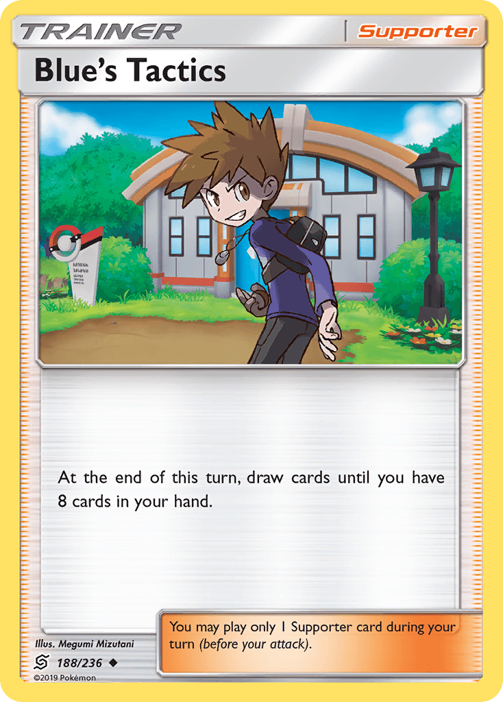 Blue's Tactics Unified Minds card
