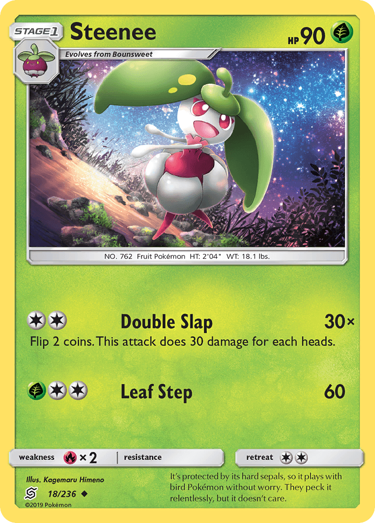 Steenee 寶可夢 card