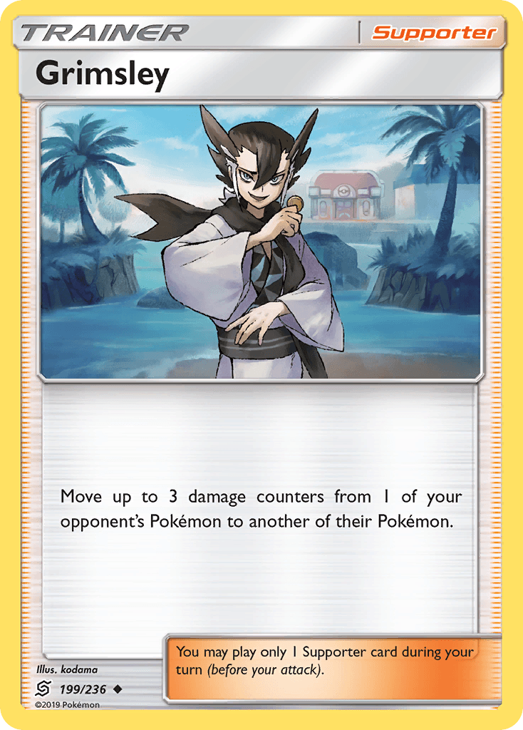Grimsley 寶可夢 card