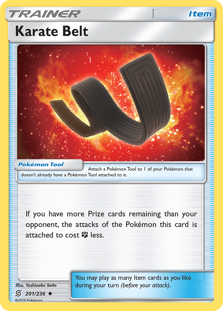 Karate Belt Unified Minds card