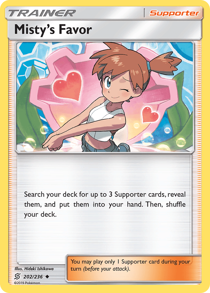 Misty's Favor Unified Minds card