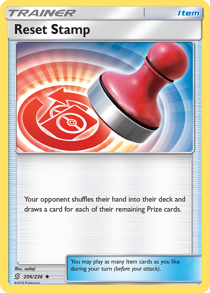 Reset Stamp Unified Minds card