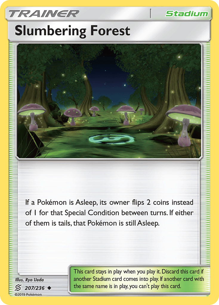 Slumbering Forest 寶可夢 card