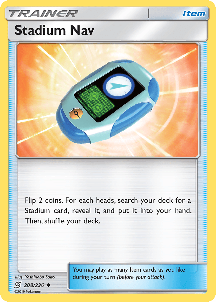 Stadium Nav 寶可夢 card
