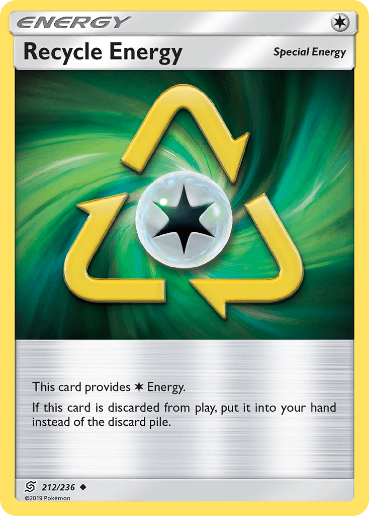 Recycle Energy 宝可梦 card
