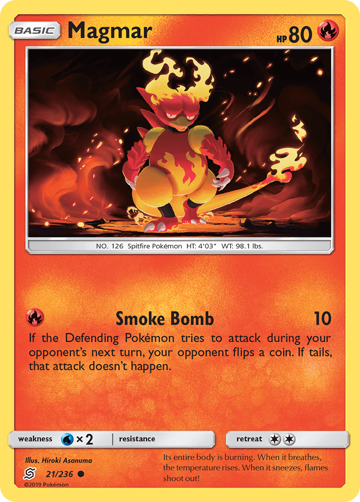 Magmar 寶可夢 card