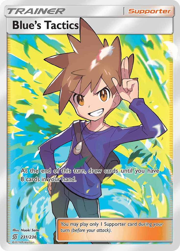 Blue's Tactics Unified Minds card