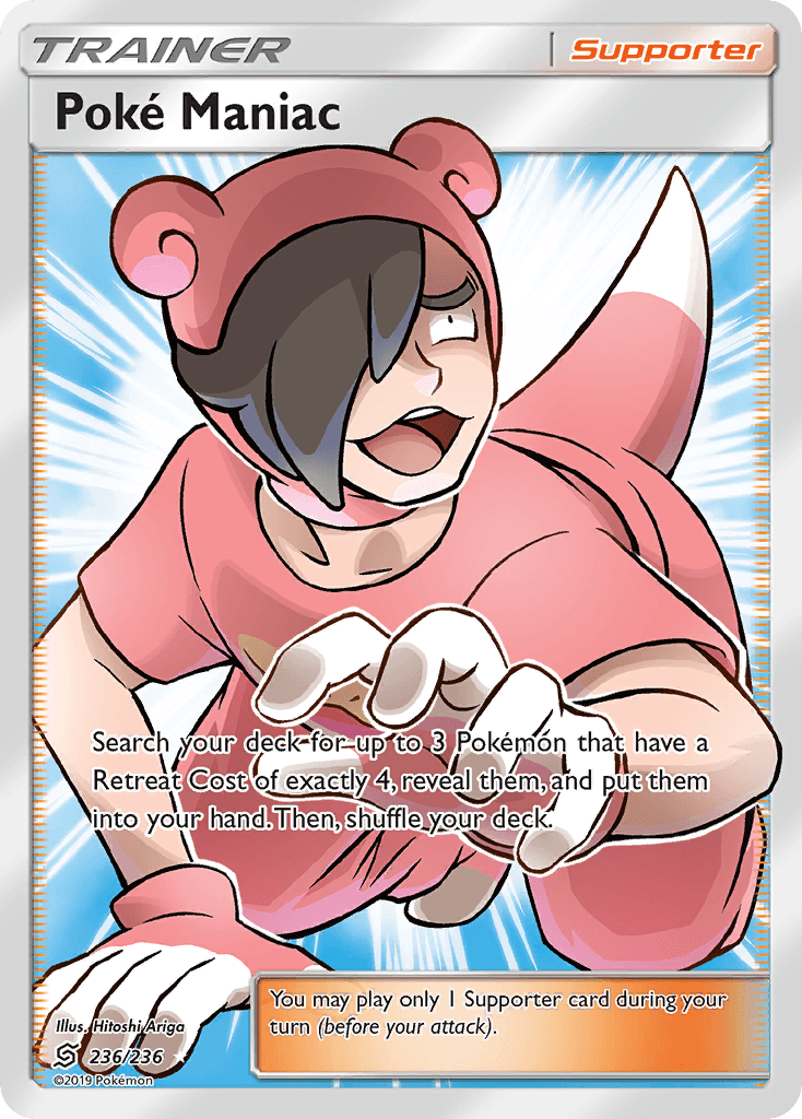 Poké Maniac Unified Minds card