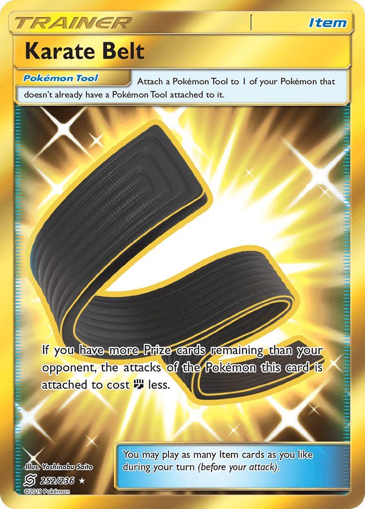 Karate Belt Unified Minds card