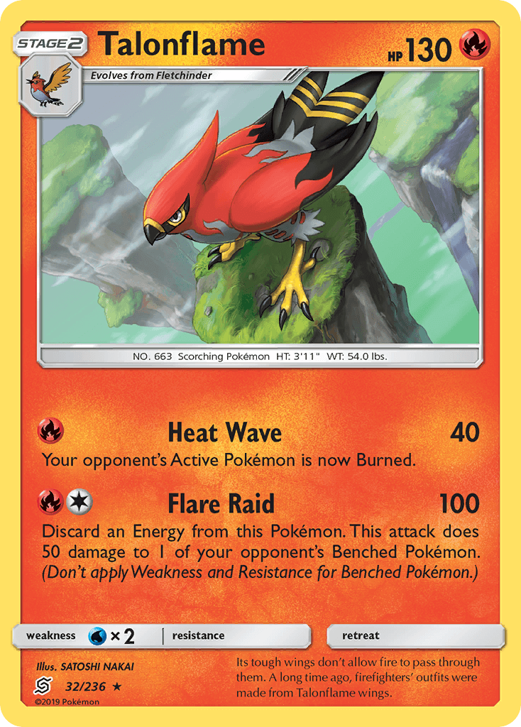 Talonflame 寶可夢 card