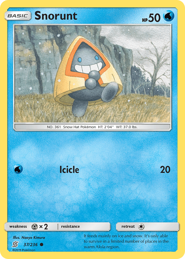 Snorunt Unified Minds card