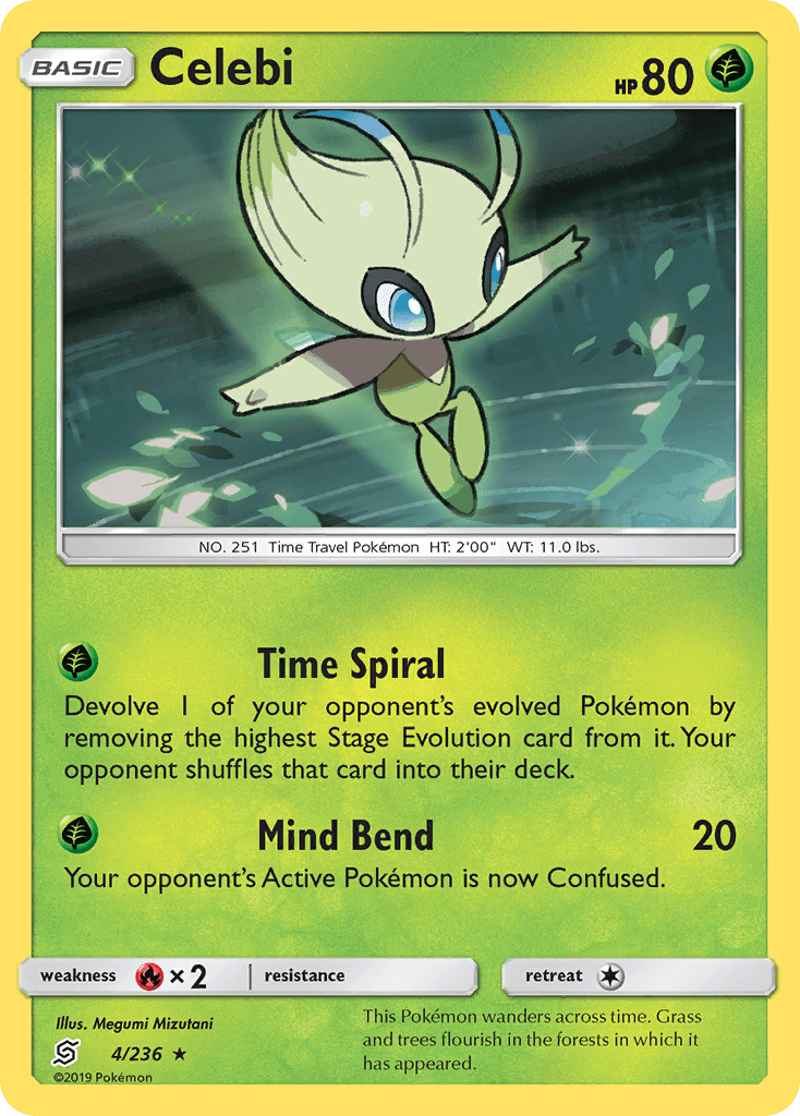Celebi Unified Minds card