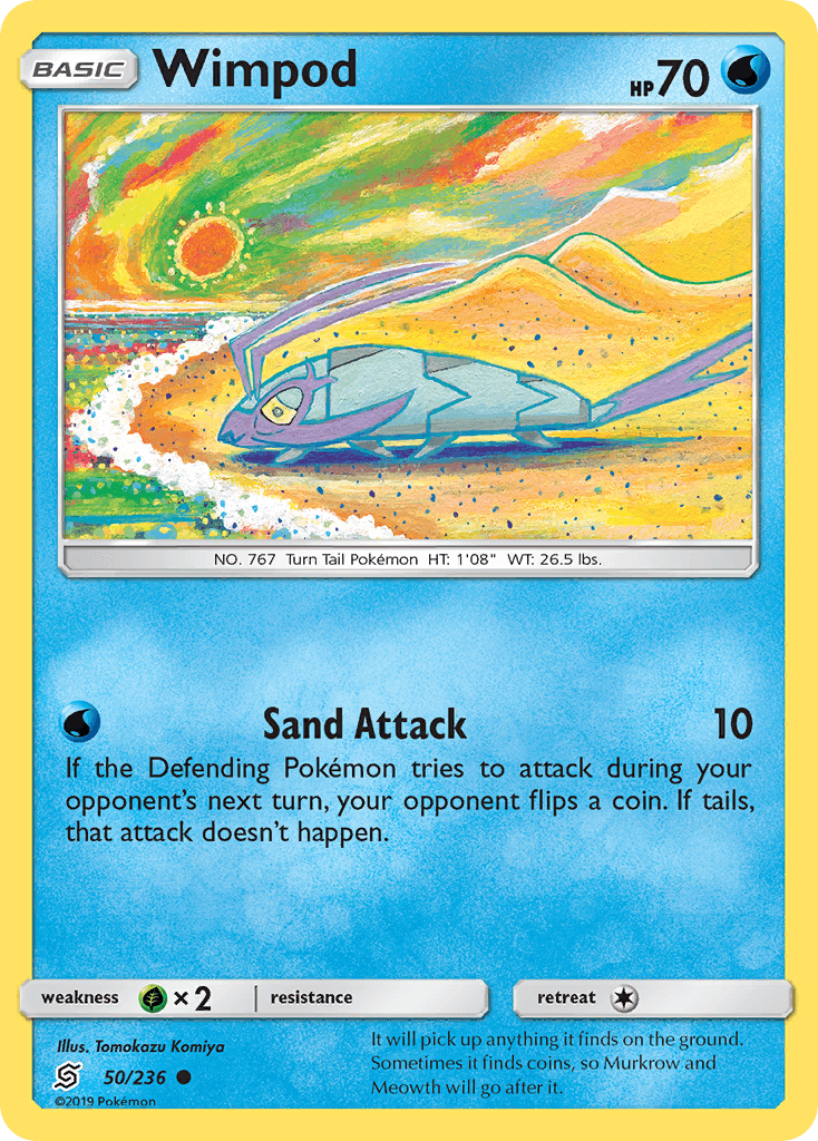 Wimpod 寶可夢 card