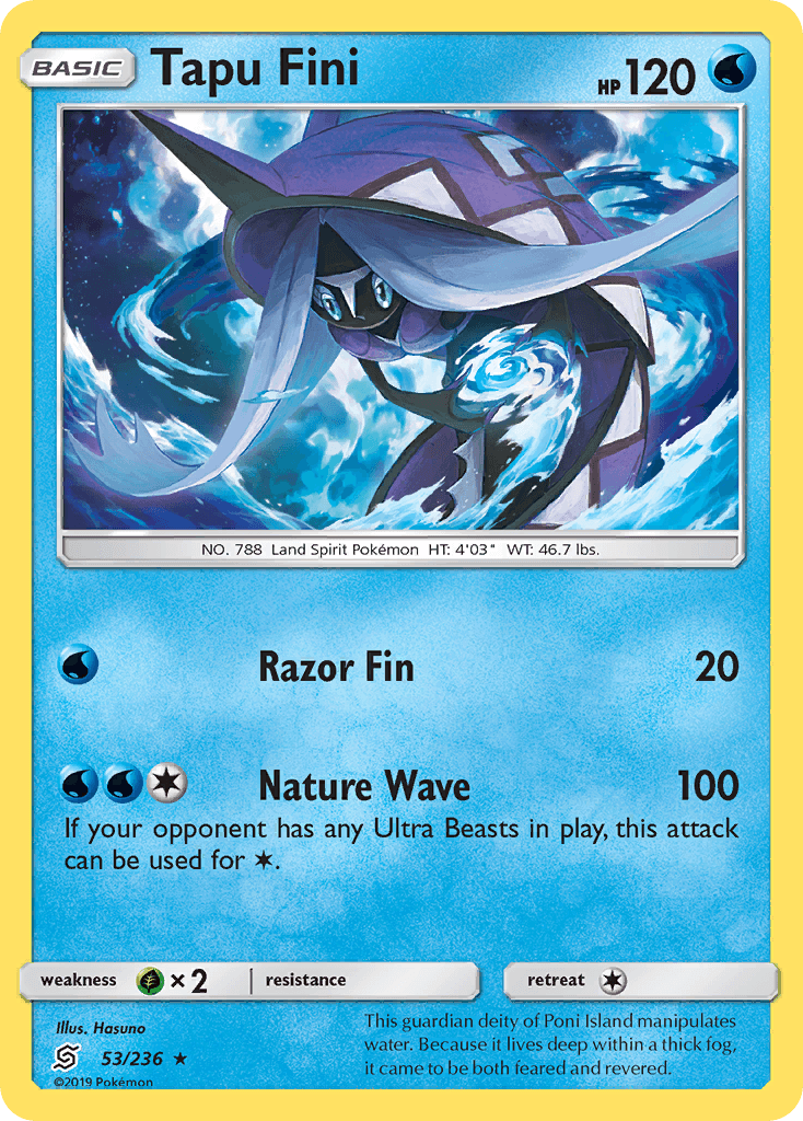 Tapu Fini Unified Minds card
