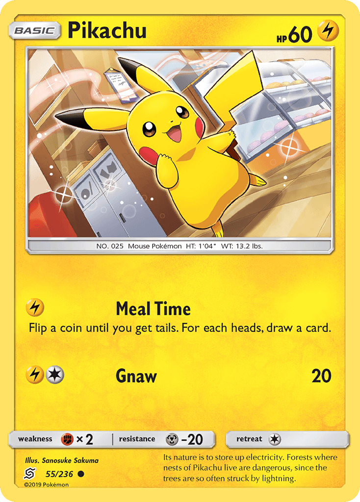 Pikachu 宝可梦 card