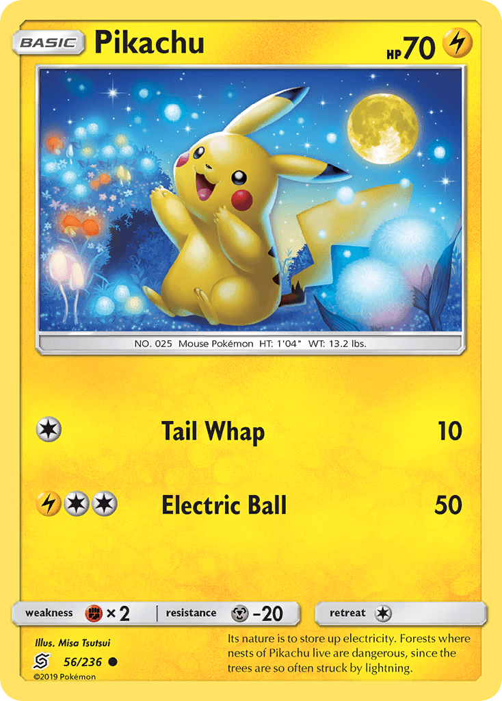 Pikachu 宝可梦 card