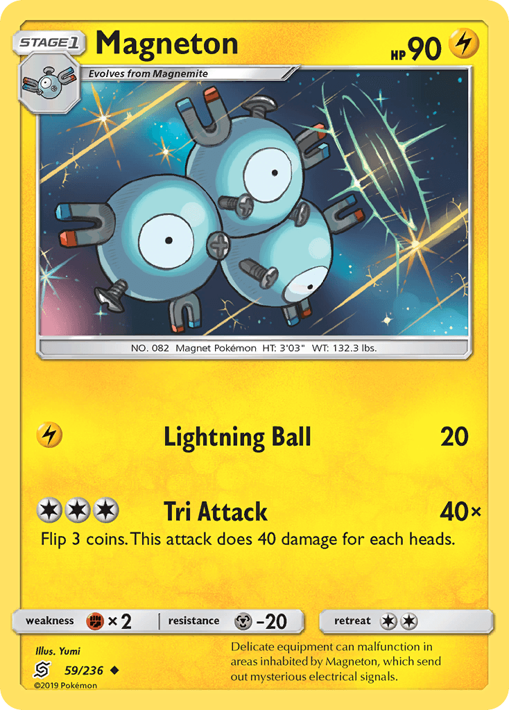 Magneton 寶可夢 card