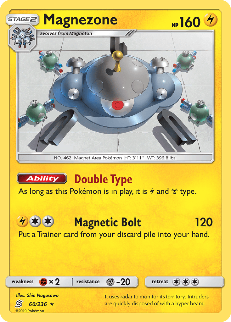 Magnezone Unified Minds card