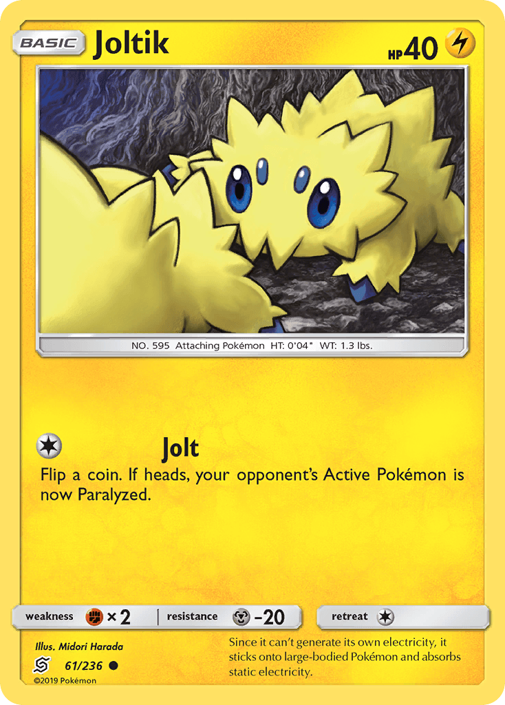 Joltik 寶可夢 card