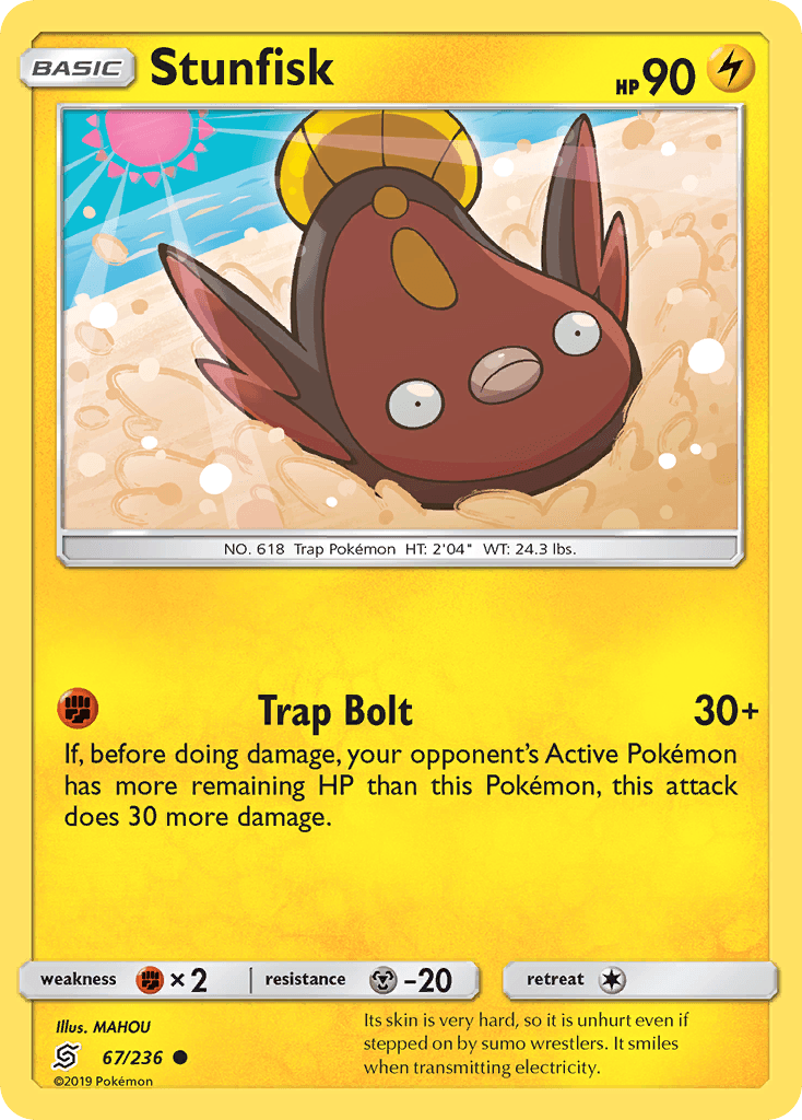 Stunfisk 寶可夢 card