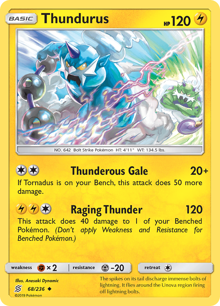 Thundurus 寶可夢 card