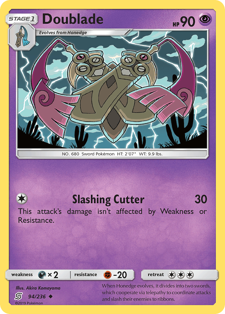 Doublade 寶可夢 card