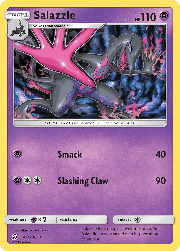 Salazzle 寶可夢 card