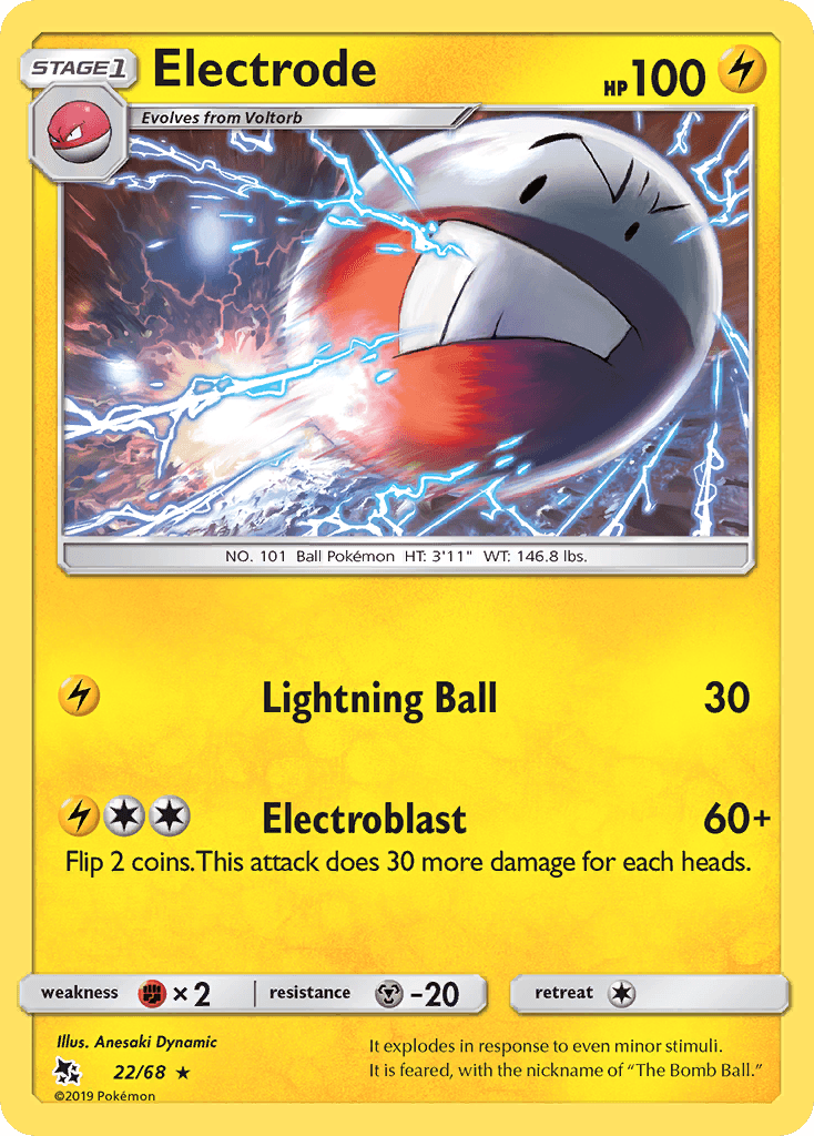 Electrode Hidden Fates card