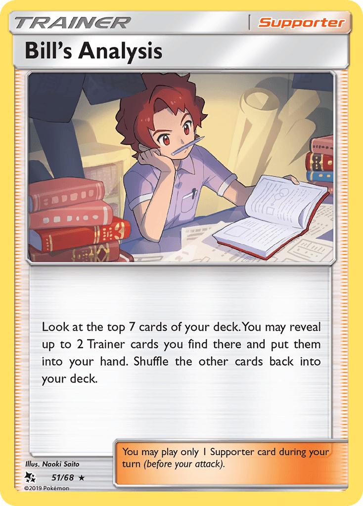 Bill's Analysis Hidden Fates card
