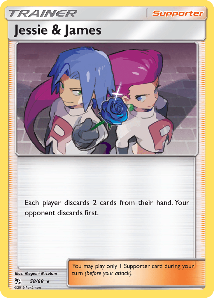 Jessie & James Hidden Fates card