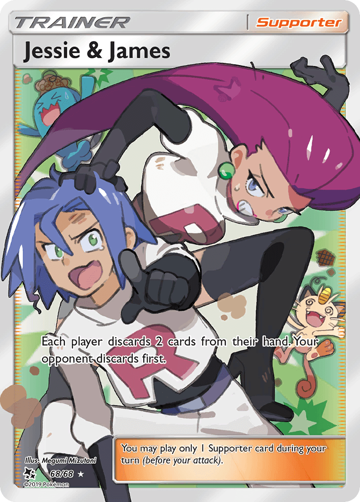 Jessie & James Hidden Fates card