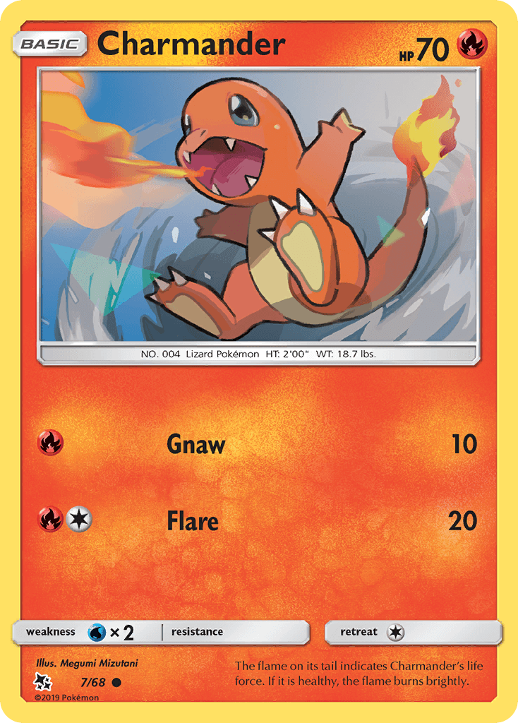 Charmander Hidden Fates card