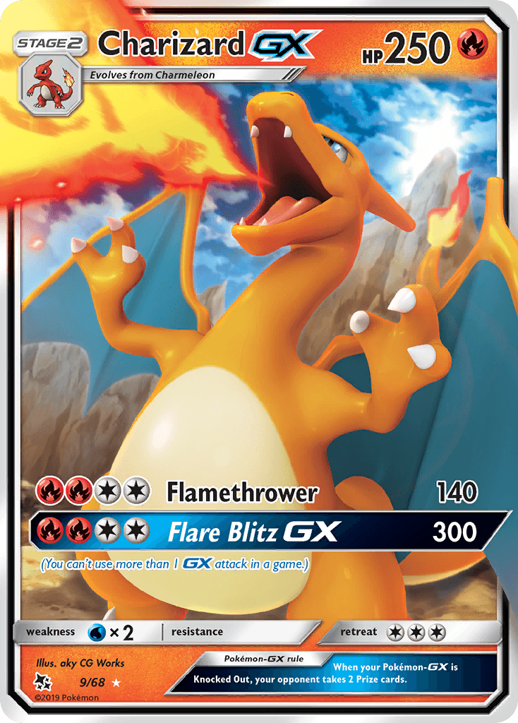 Charizard-GX Hidden Fates card