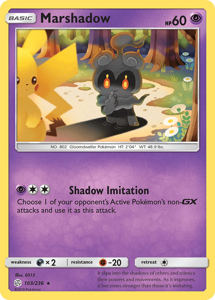 Marshadow Cosmic Eclipse card